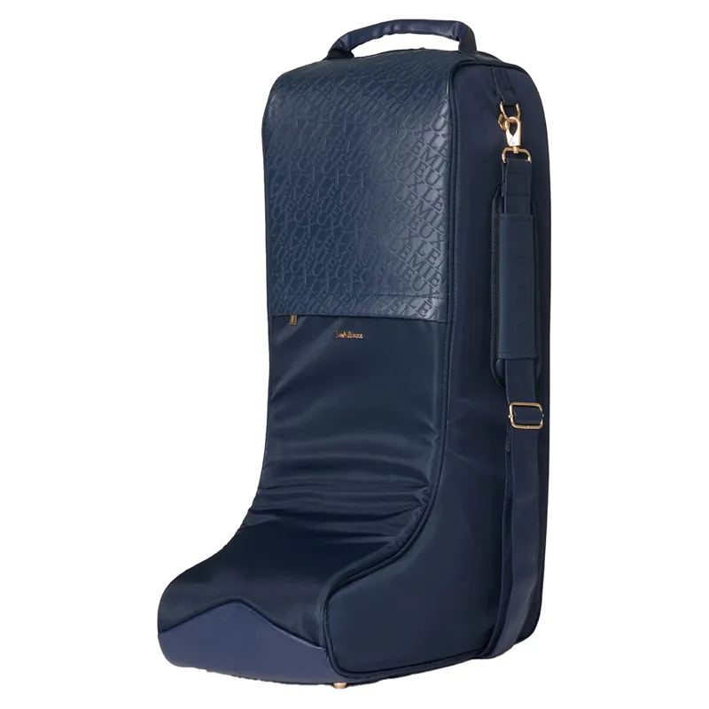LeMieux Luxe Boot Bag - Navy-1