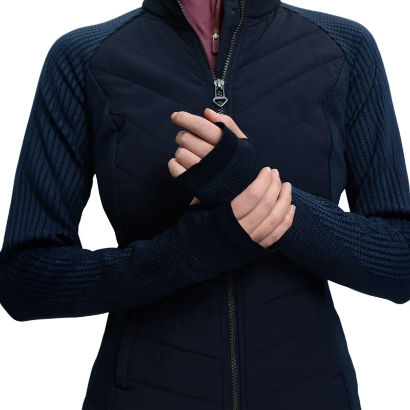LeMieux Maddie Womens Hybrid Jacket - Navy-2
