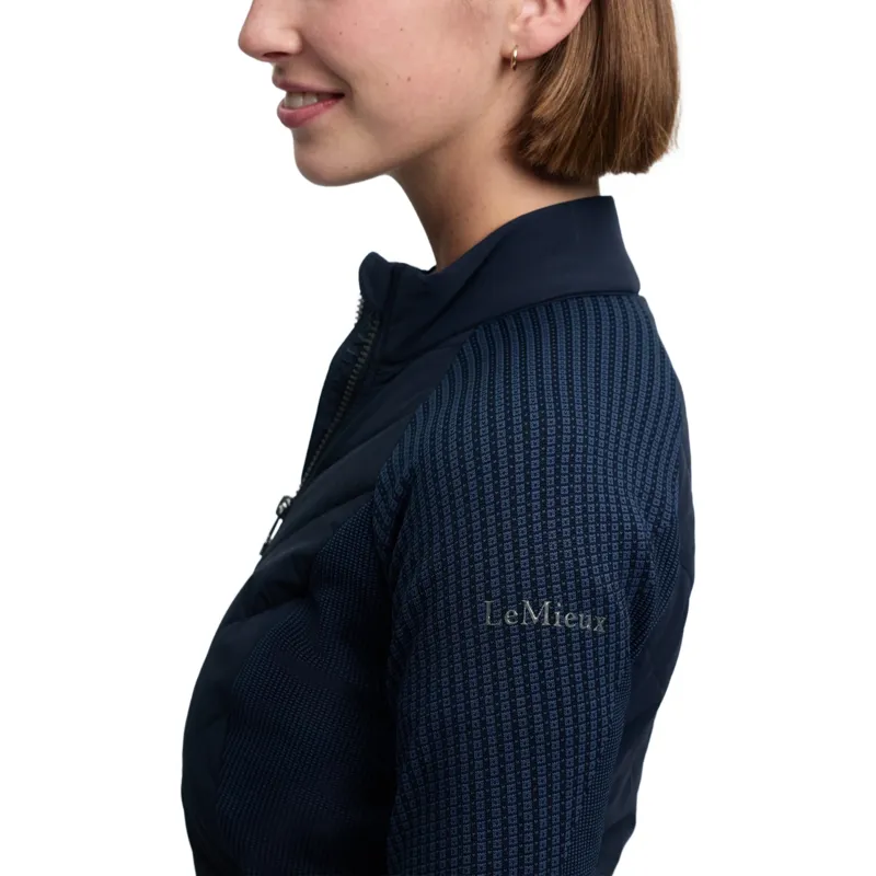 LeMieux Maddie Womens Hybrid Jacket - Navy-3