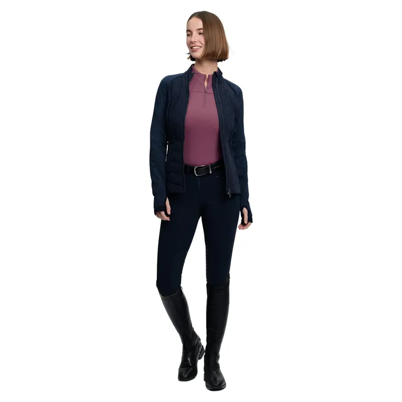 LeMieux Maddie Womens Hybrid Jacket - Navy-7