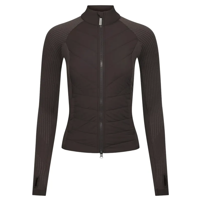 LeMieux Maddie Womens Hybrid Jacket - Cocoa-2
