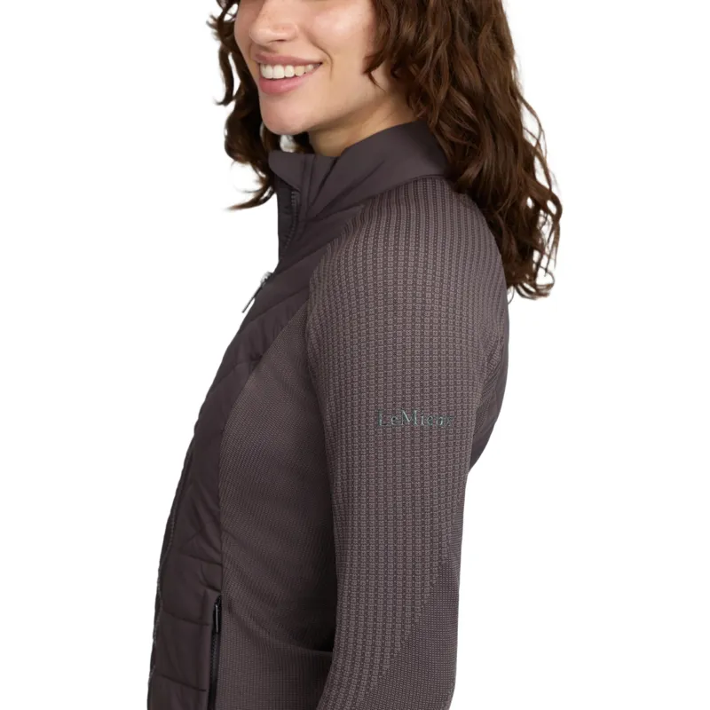 LeMieux Maddie Womens Hybrid Jacket - Cocoa-6