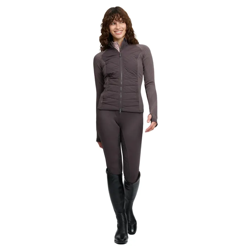 LeMieux Maddie Womens Hybrid Jacket - Cocoa-7