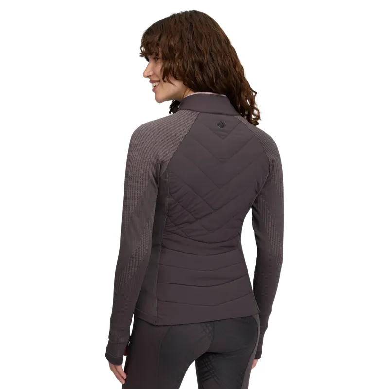 LeMieux Maddie Womens Hybrid Jacket - Cocoa-3