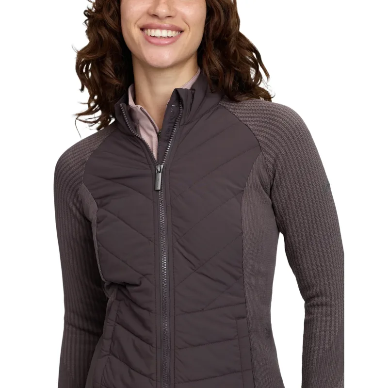 LeMieux Maddie Womens Hybrid Jacket - Cocoa-5