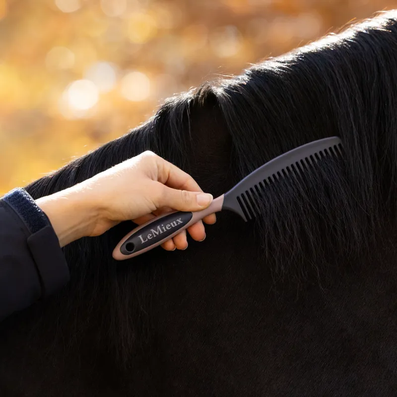 LeMieux Mane Comb - Navy-2
