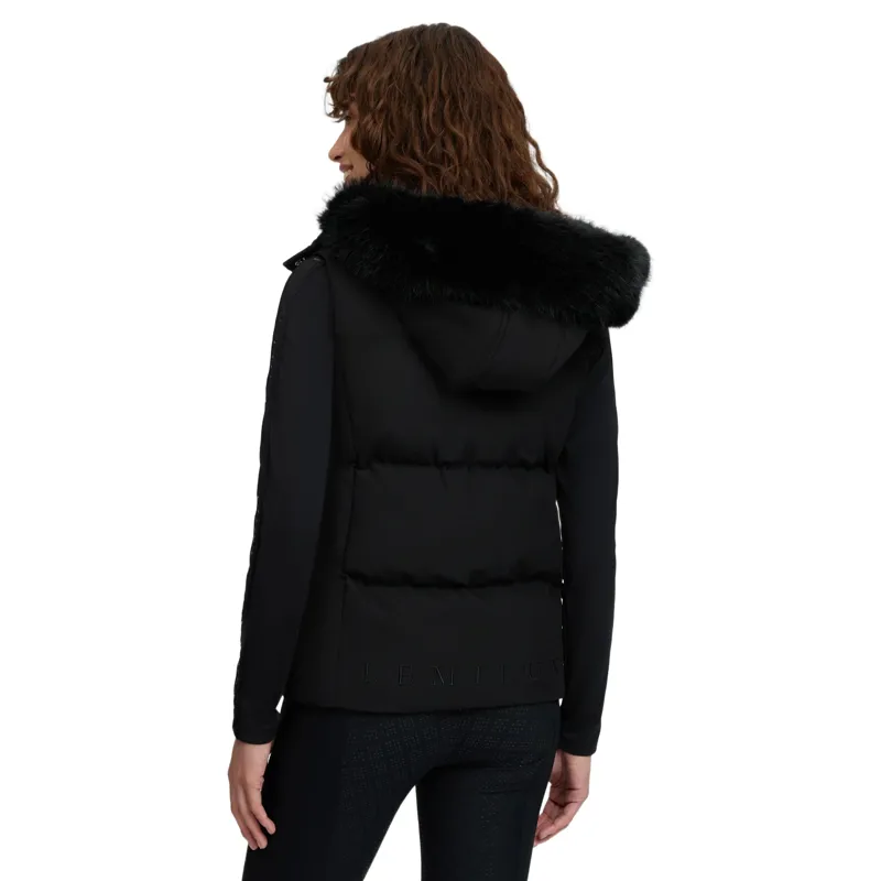 LeMieux Margot Womens Hooded Gilet - Black-6