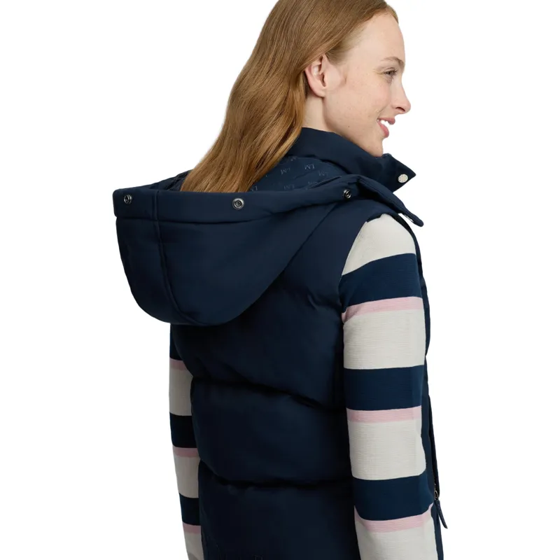 LeMieux Margot Womens Hooded Gilet - Navy-4