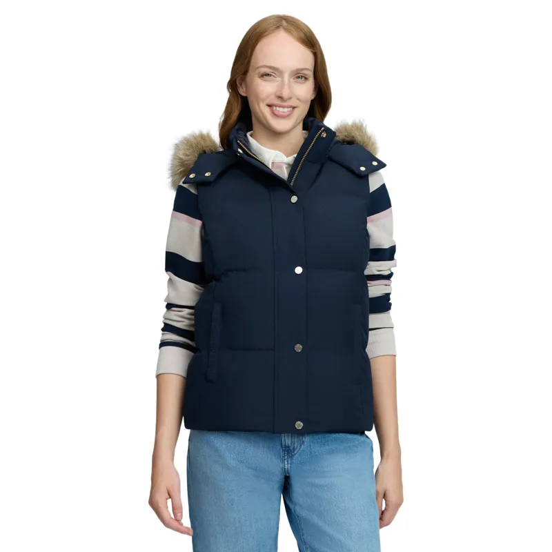 LeMieux Margot Womens Hooded Gilet - Navy
