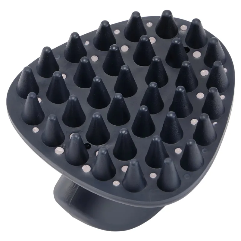 LeMieux Massage Brush - Navy-1