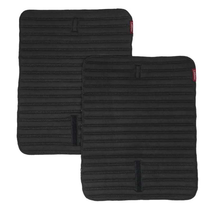 LeMieux Memory Foam Bandage Pads - Black-2