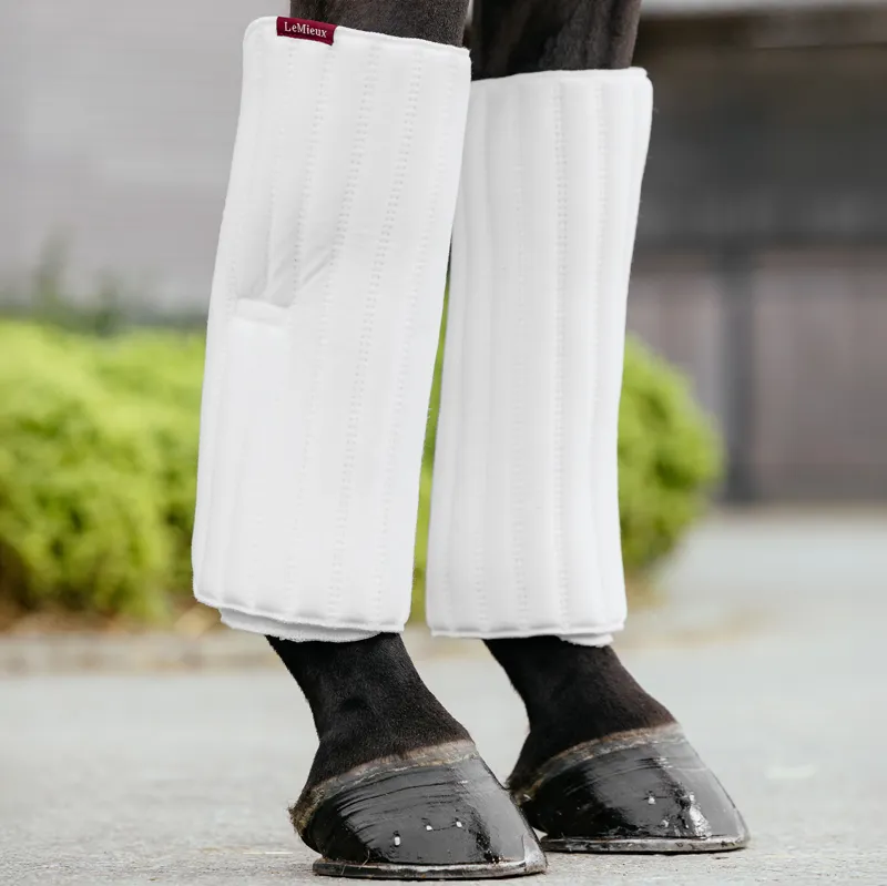 LeMieux Memory Foam Bandage Pads - White