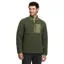 LeMieux Mens Borg Quarter Zip Fleece - Olive