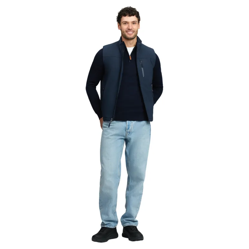 LeMieux Mens Mid Weight Insulated Gilet - Navy-3