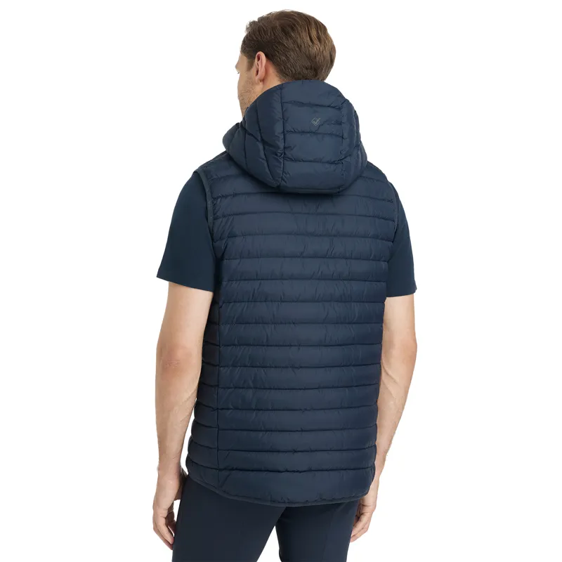 LeMieux Mens Hooded Puffer Gilet - Navy-1