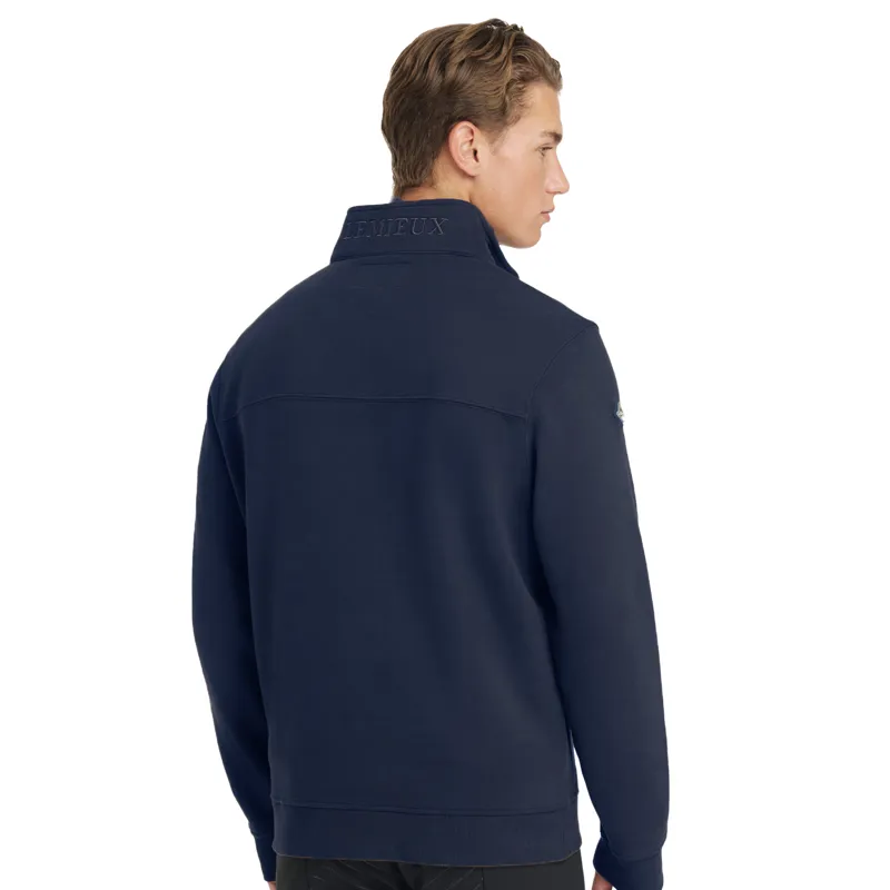 LeMieux Mens 1/4 Zip Neck Sweatshirt - Navy-1