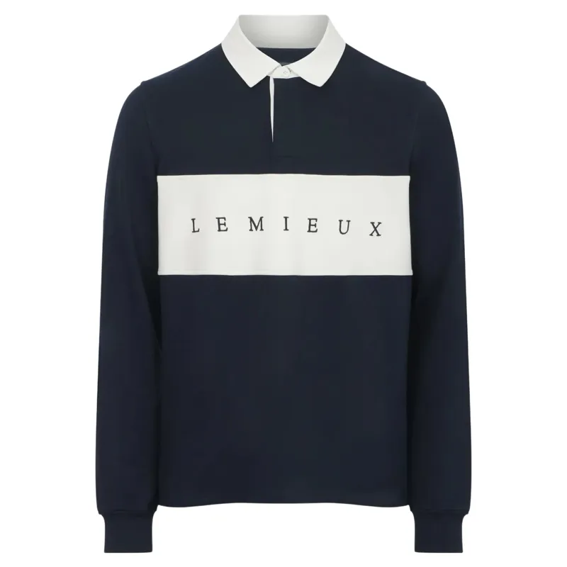 LeMieux Mens Rugby Shirt - Navy-2