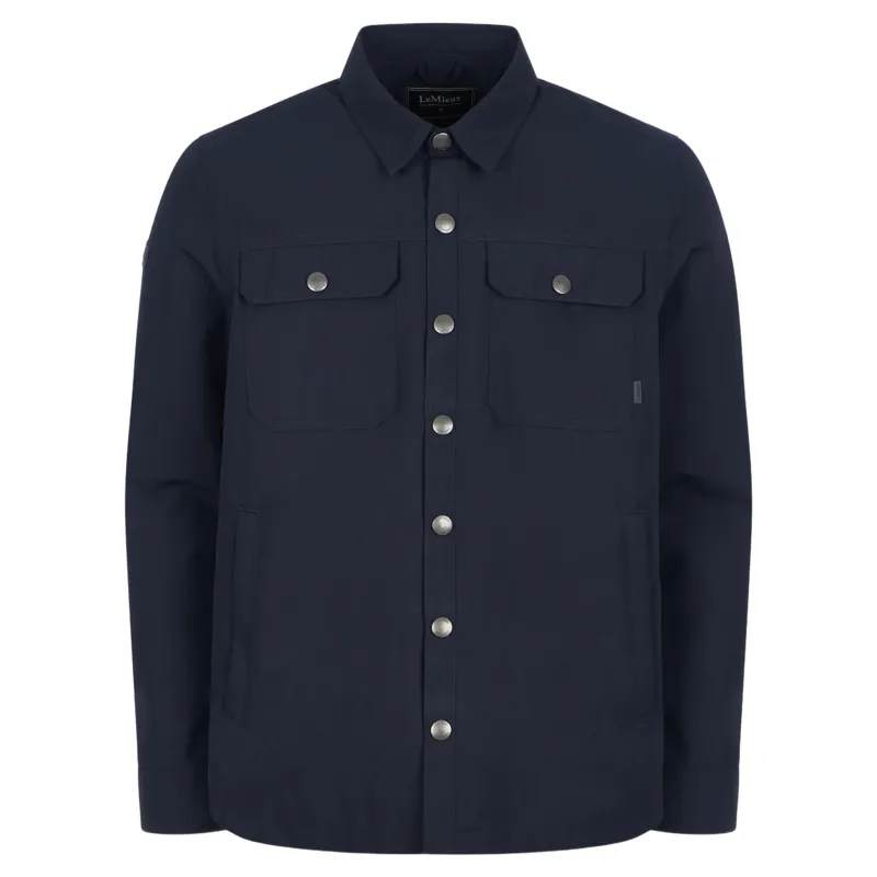 LeMieux Mens Showerproof Shacket - Navy-2