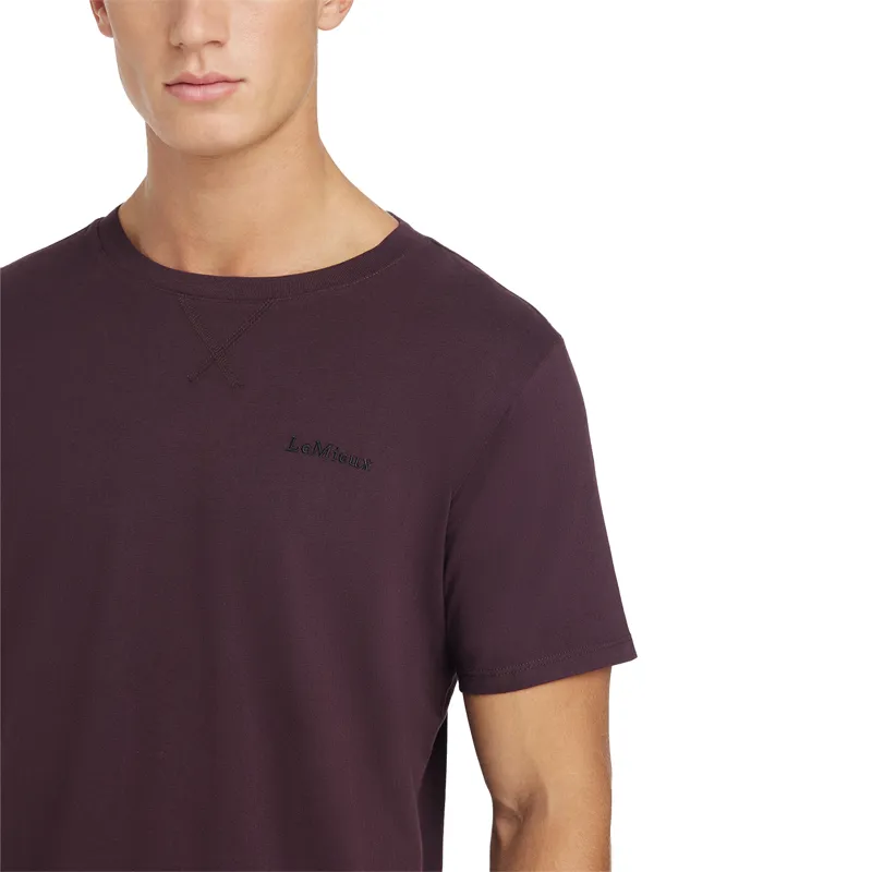 LeMieux Mens Tee - Damson-3