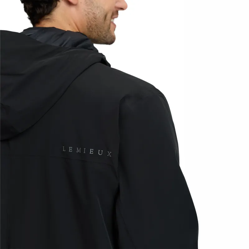LeMieux Mens Waterproof Anorak - Black-8