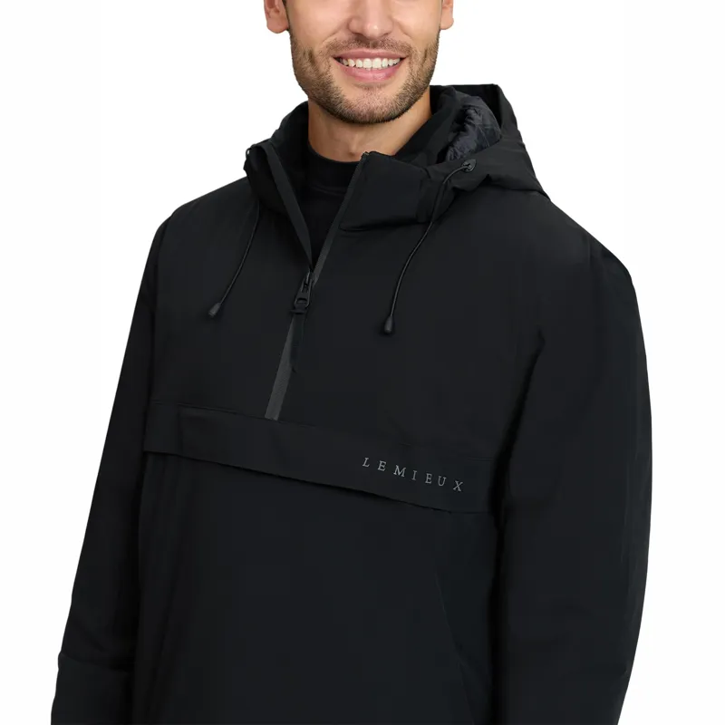 LeMieux Mens Waterproof Anorak - Black-3