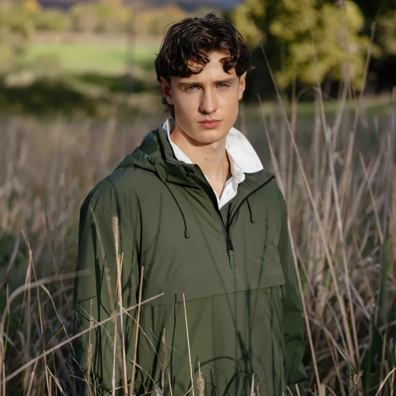LeMieux Mens Waterproof Anorak - Olive-8