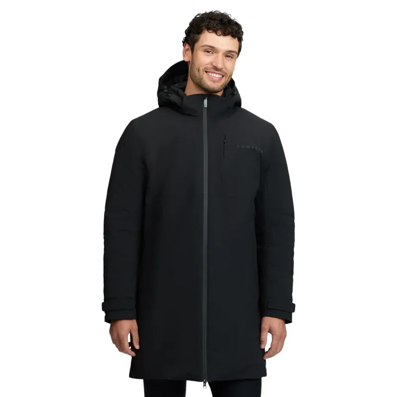 LeMieux Waterproof Mens Training Coat - Black