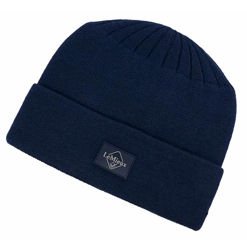 LeMieux Mens Beanie Hat - Navy
