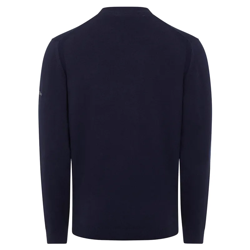 LeMieux Elite Crew Neck Mens Jumper - Navy-1