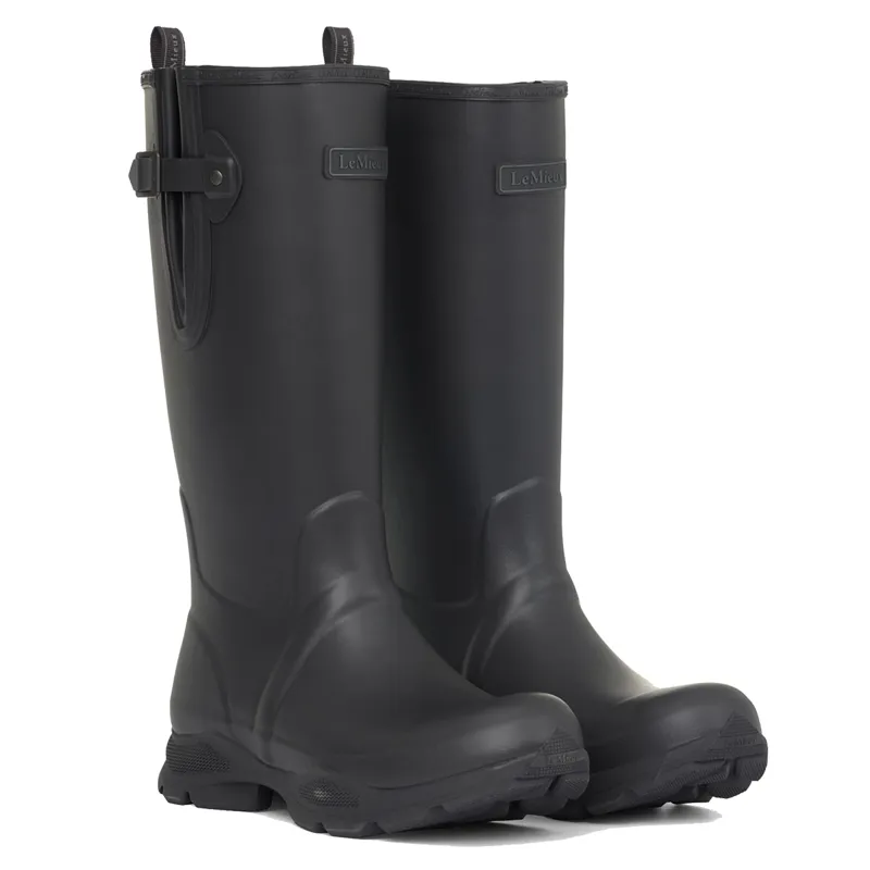 LeMieux Ultra Stride Mens Wellies - Black