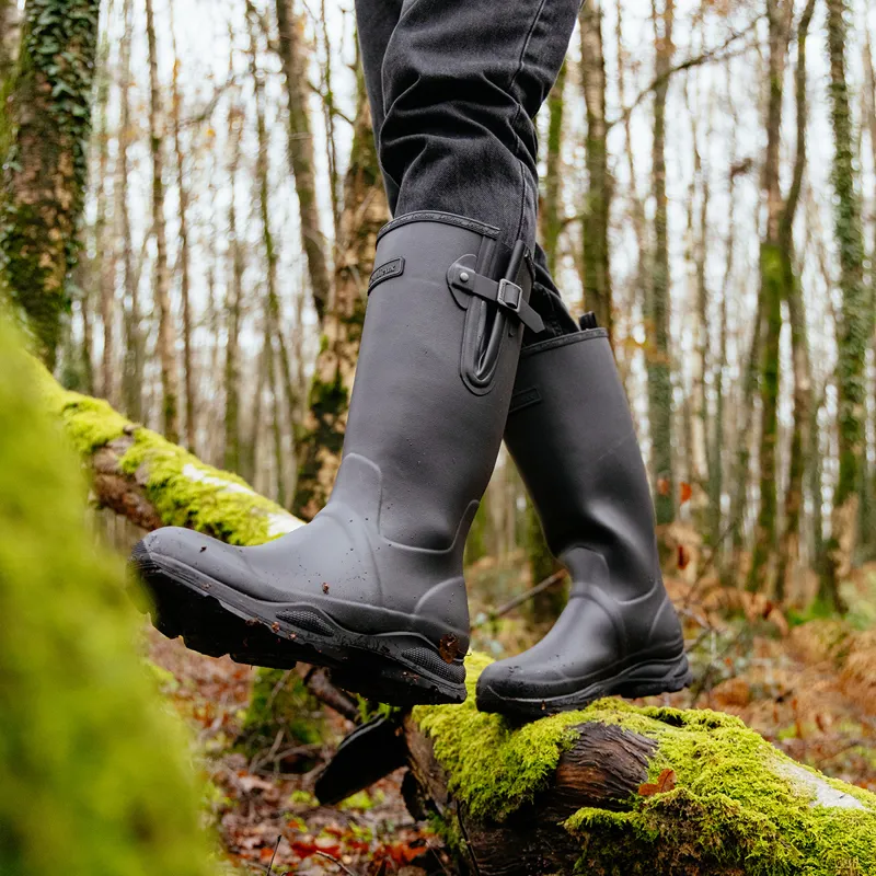 LeMieux Ultra Stride Mens Wellies - Black-9