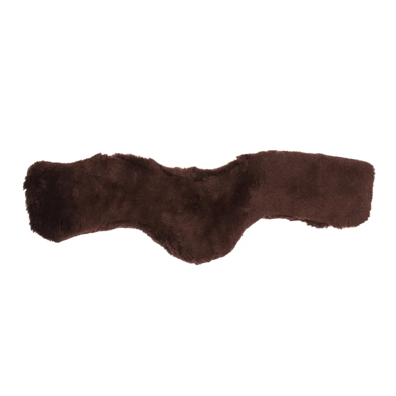 LeMieux Merino+ Anatomic Jump Girth Cover - Brown-2