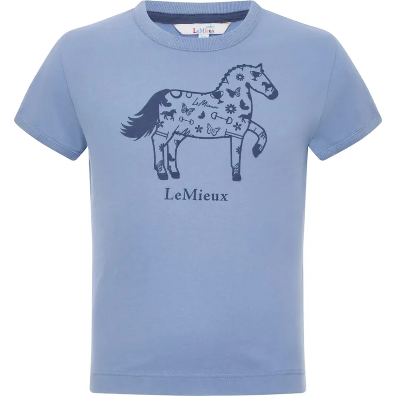 LeMieux Mini Alex Tee - Powder Blue-1