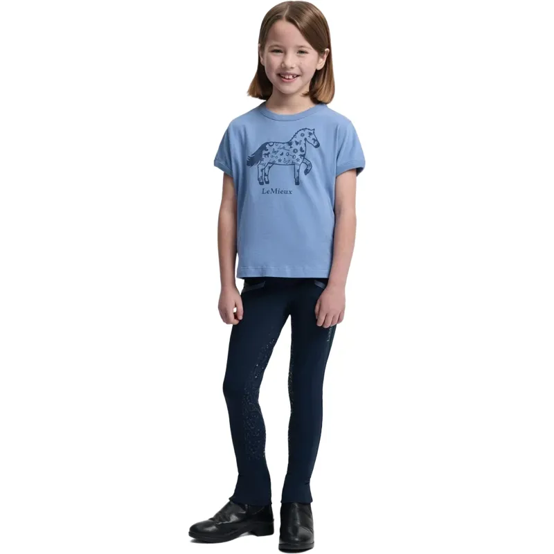 LeMieux Mini Alex Tee - Powder Blue-3