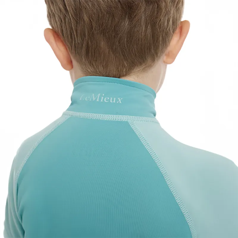 LeMieux Mini Junior Base Layer - Lagoon-4