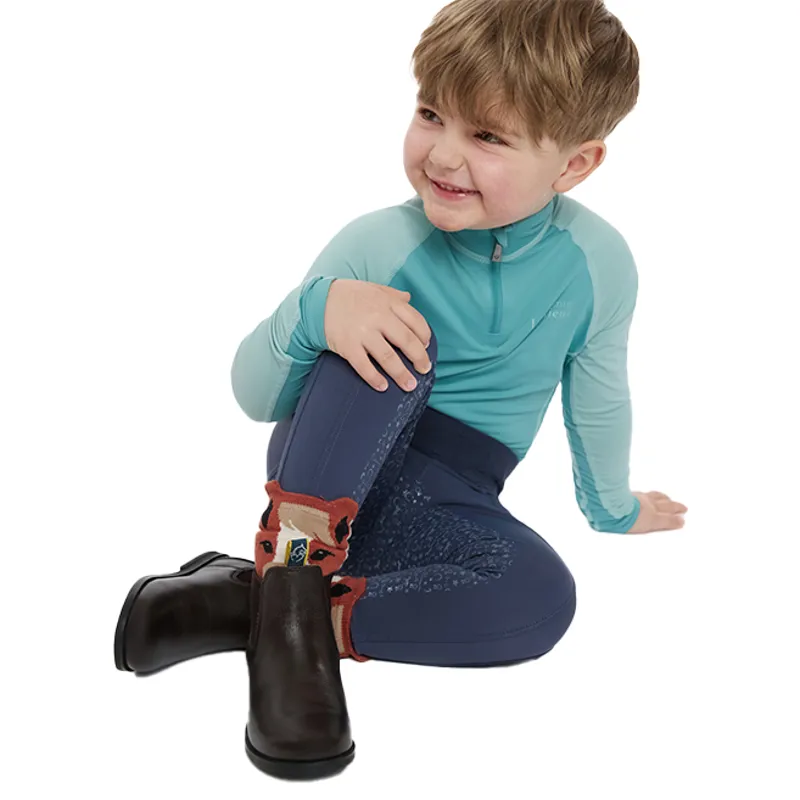 LeMieux Mini Junior Base Layer - Lagoon-5