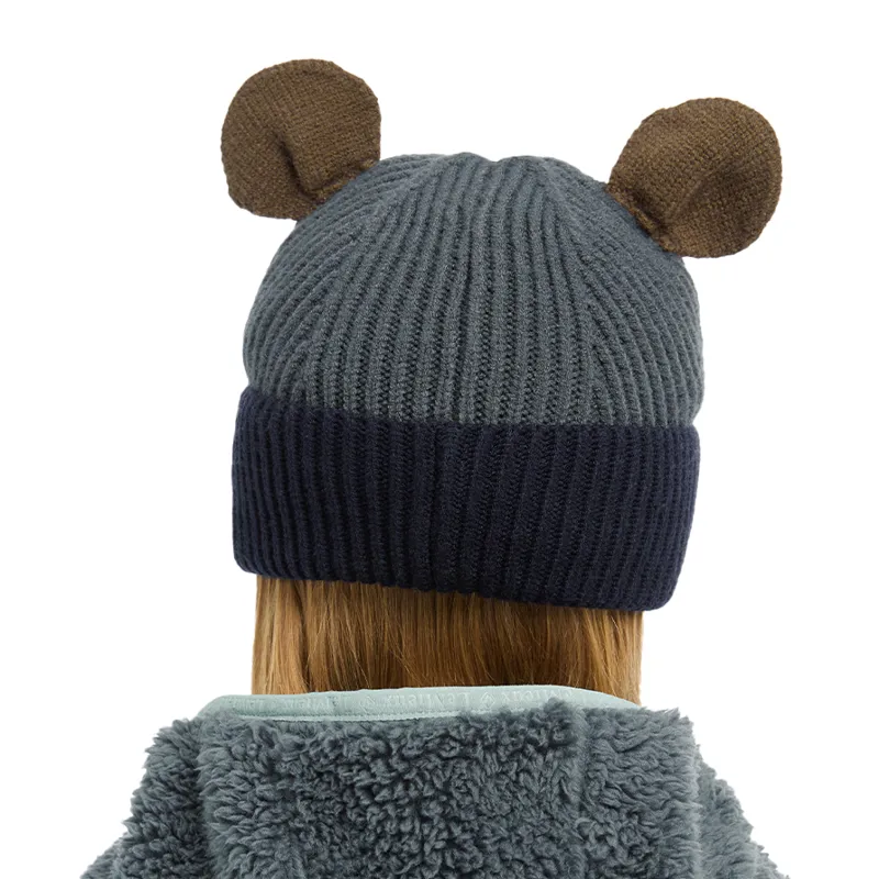 LeMieux Mini Bear Beanie - Petrol-3