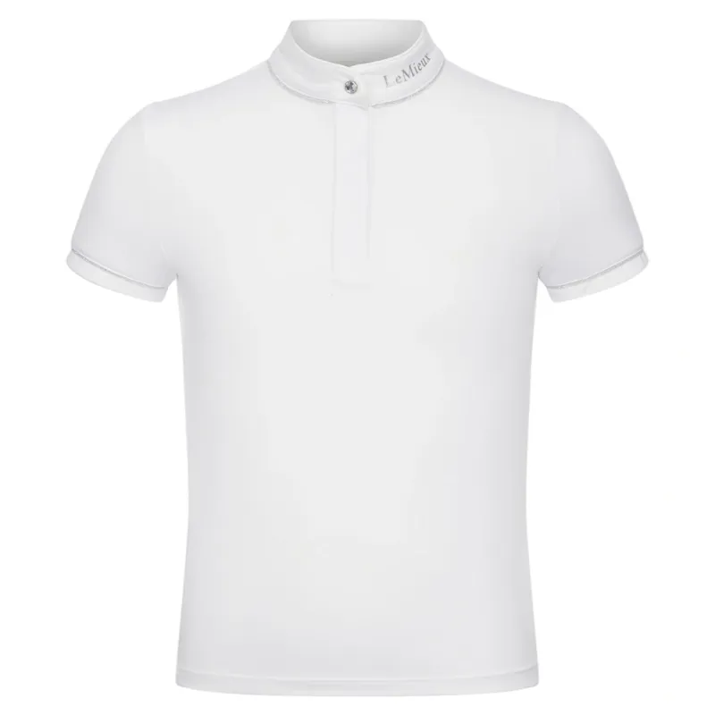 LeMieux Mini Bella Show Shirt - White Pre-Order-1