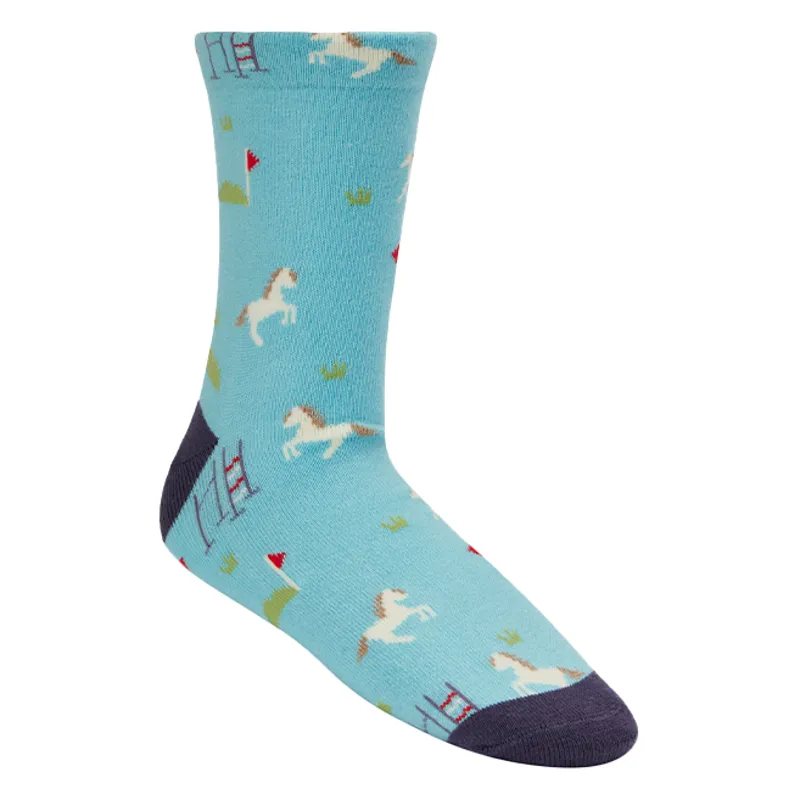 LeMieux Mini Character 2 Pack Junior Socks - Flash-4