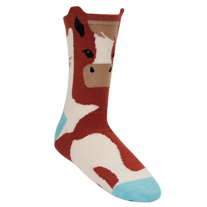 LeMieux Mini Character 2 Pack Junior Socks - Flash-5