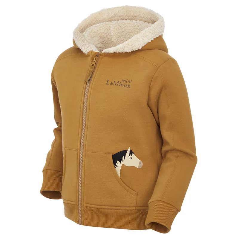 LeMieux Mini Charlie Lined Hoodie - Ginger-2