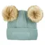 LeMieux Mini Clara Double Pom Pom Beanie Hat - Glacier