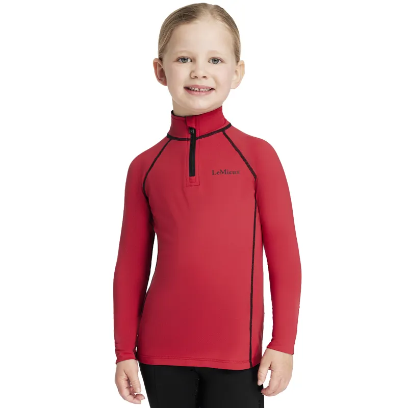 LeMieux Classique Mini Junior Base Layer - Chilli