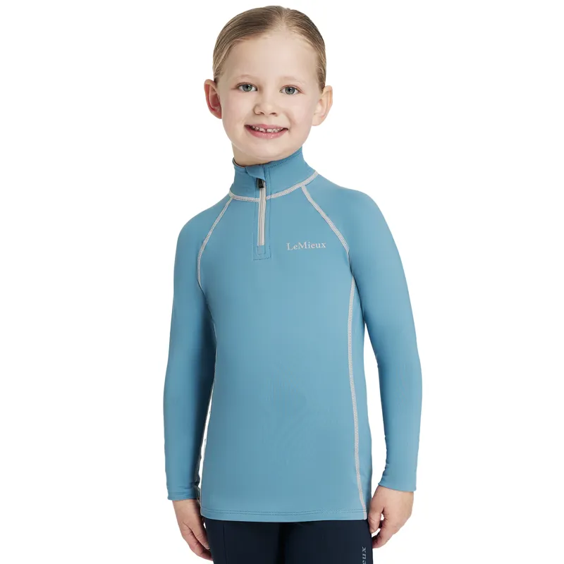 LeMieux Classique Mini Junior Base Layer - Ice Blue