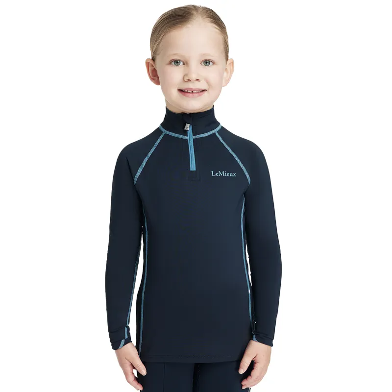 LeMieux Classique Mini Junior Base Layer - Navy