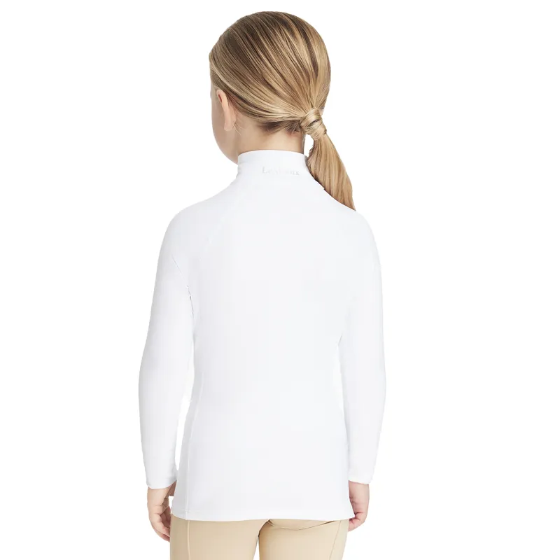 LeMieux Classique Mini Junior Base Layer - White-1