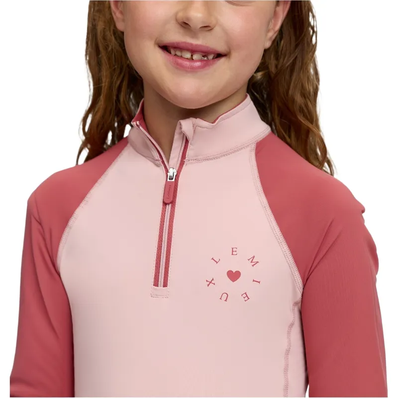 LeMieux Mini Classique Junior Base Layer - Petal-5