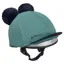 LeMieux Mini Double Pom Hat Silk - Navy/Aloe