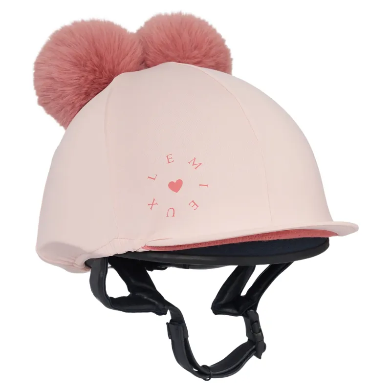 LeMieux Mini Double Pom Hat Silk - Petal