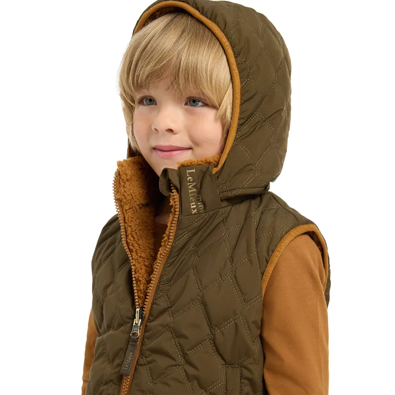 LeMieux Mini Elsie Reversible Gilet - Alpine-9